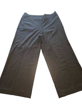 Lane Bryant Wide Leg Black Dress Pants, The Allie, Size 18R